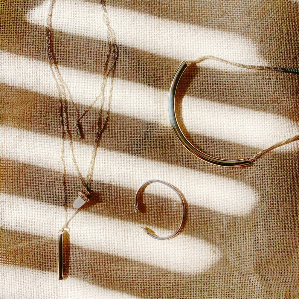 Gold necklace bundle